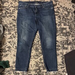 Lucky Dark Wash Ankle Jeans